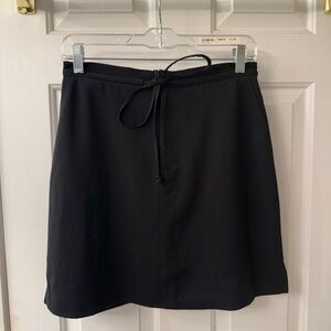 Banana Republic Black Mini Skort